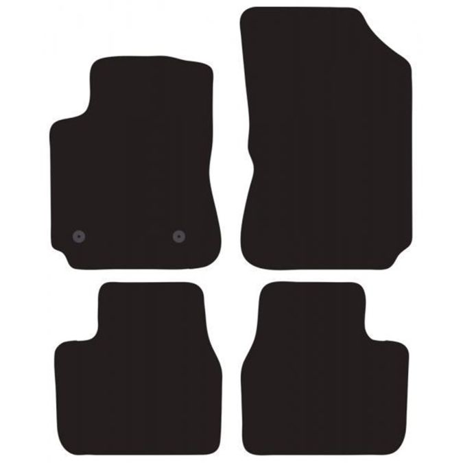 Tappeti in Moquette Tailor su Misura Citroen C4 Cactus 14>18, 18> Cora 131720